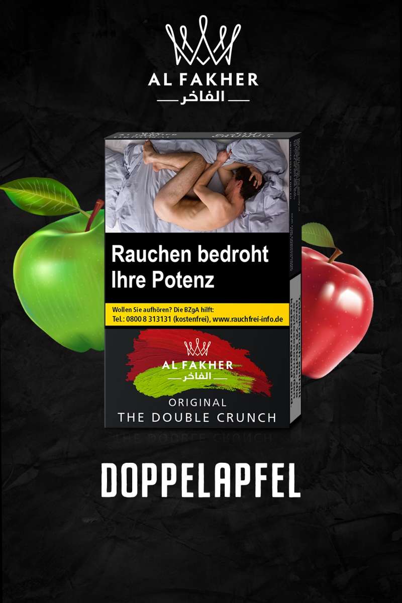 Golden Al Fakher Doppelapfel Al Fakher - Double Crunch Crystal Double Crunch | Al Fakher | Doppelapfel Golden Al Fakher Doppelapfel Al Fakher - Double Crunch Crystal Double Crunch | Al Fakher | Doppelapfel